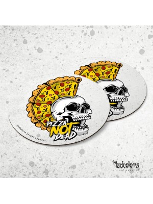 Подложка за чаша Madcolors - Pizza Not Dead